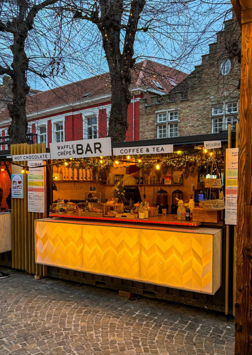 Bruges Christmas Market Stall