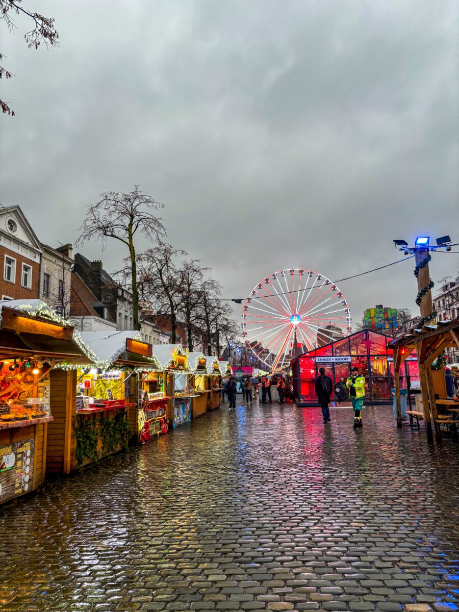 Brussels Christmas Market Ferris Wheel