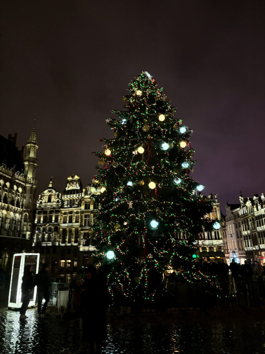 Grand Place Christmas Tree Brussels