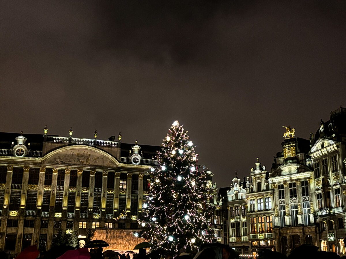 Grand Place Christmas Tree Brussels