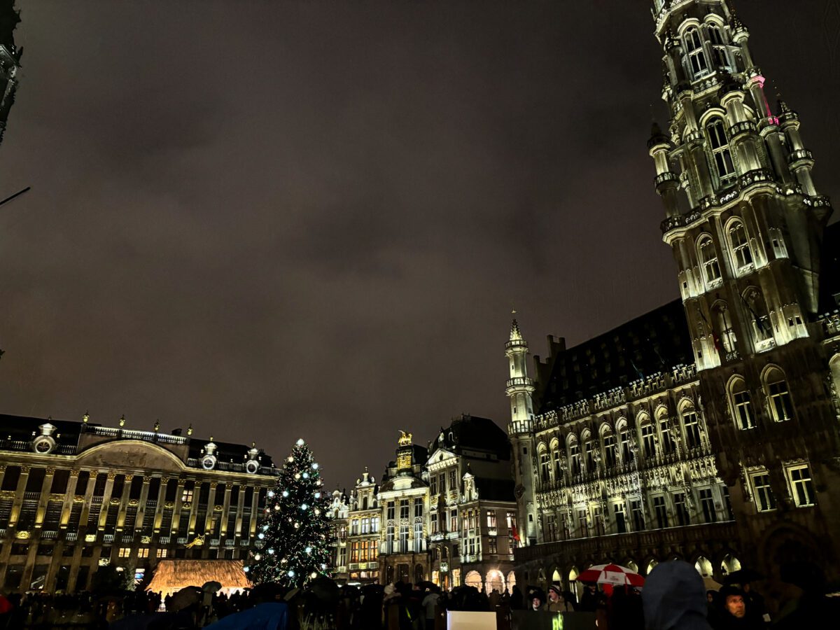Grand Place Christmas Tree Brussels