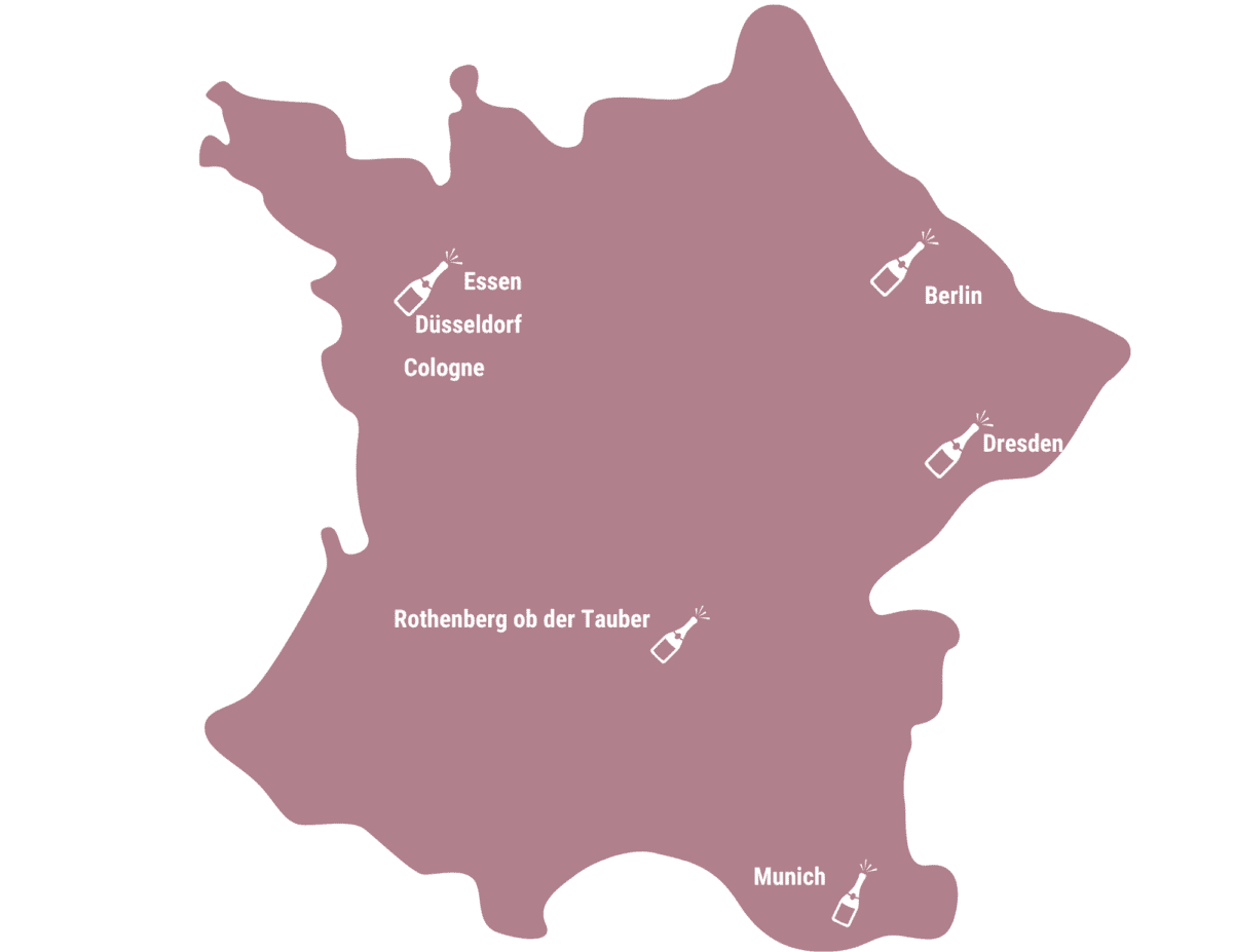 germany travel map