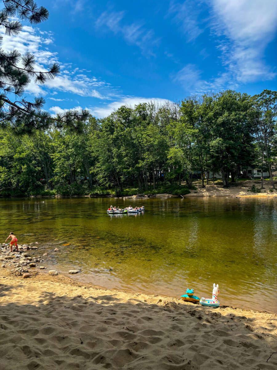 Tubing the Saco