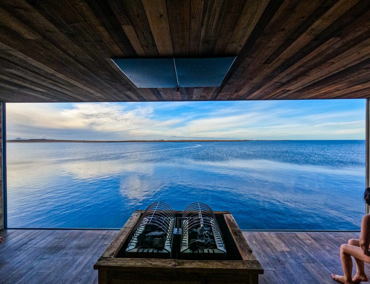 Sauna Sky Lagoon
