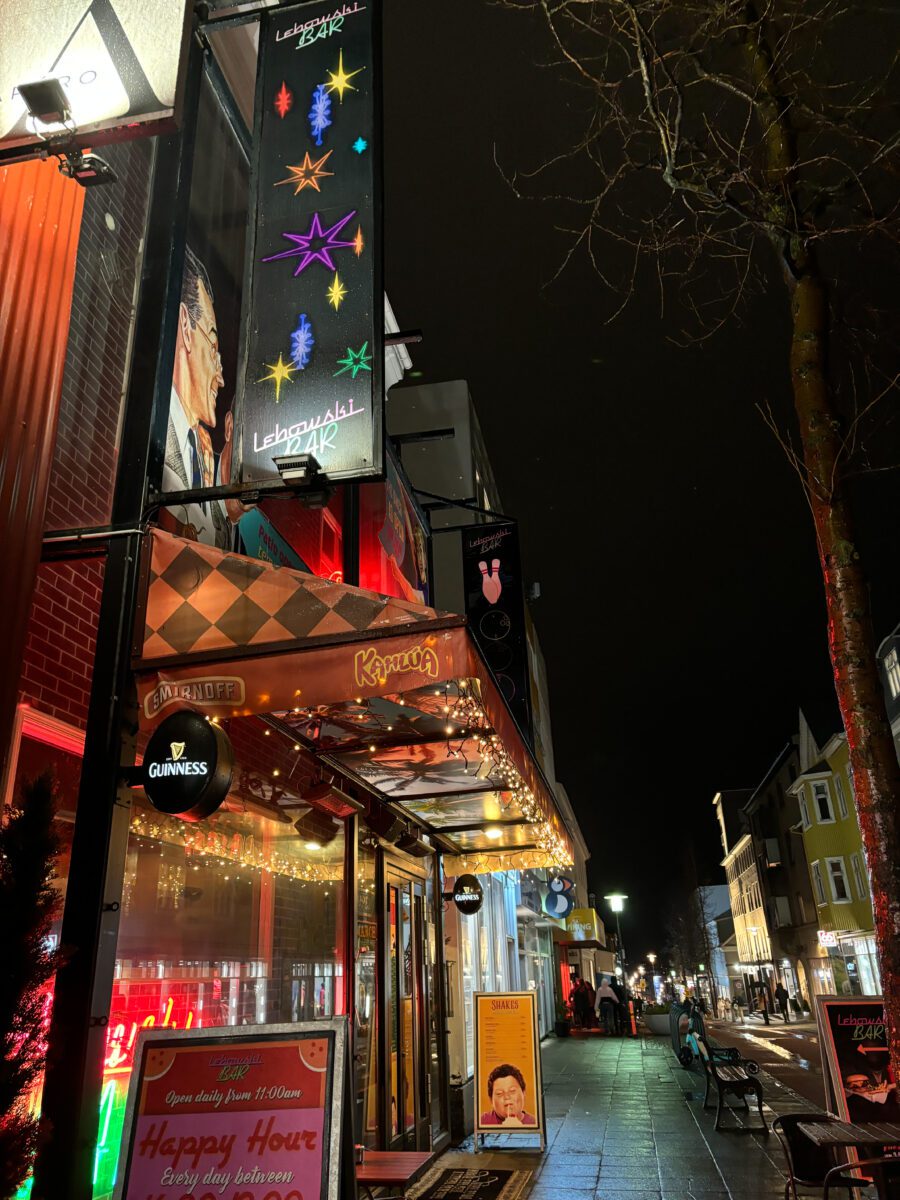 Leboswki Bar Reykjavik