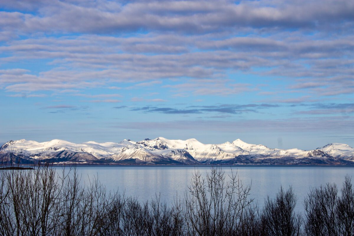 Driving to Lofoten from Harstad