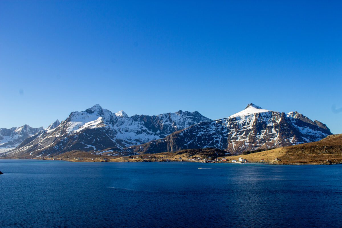 Driving to Hamnøy