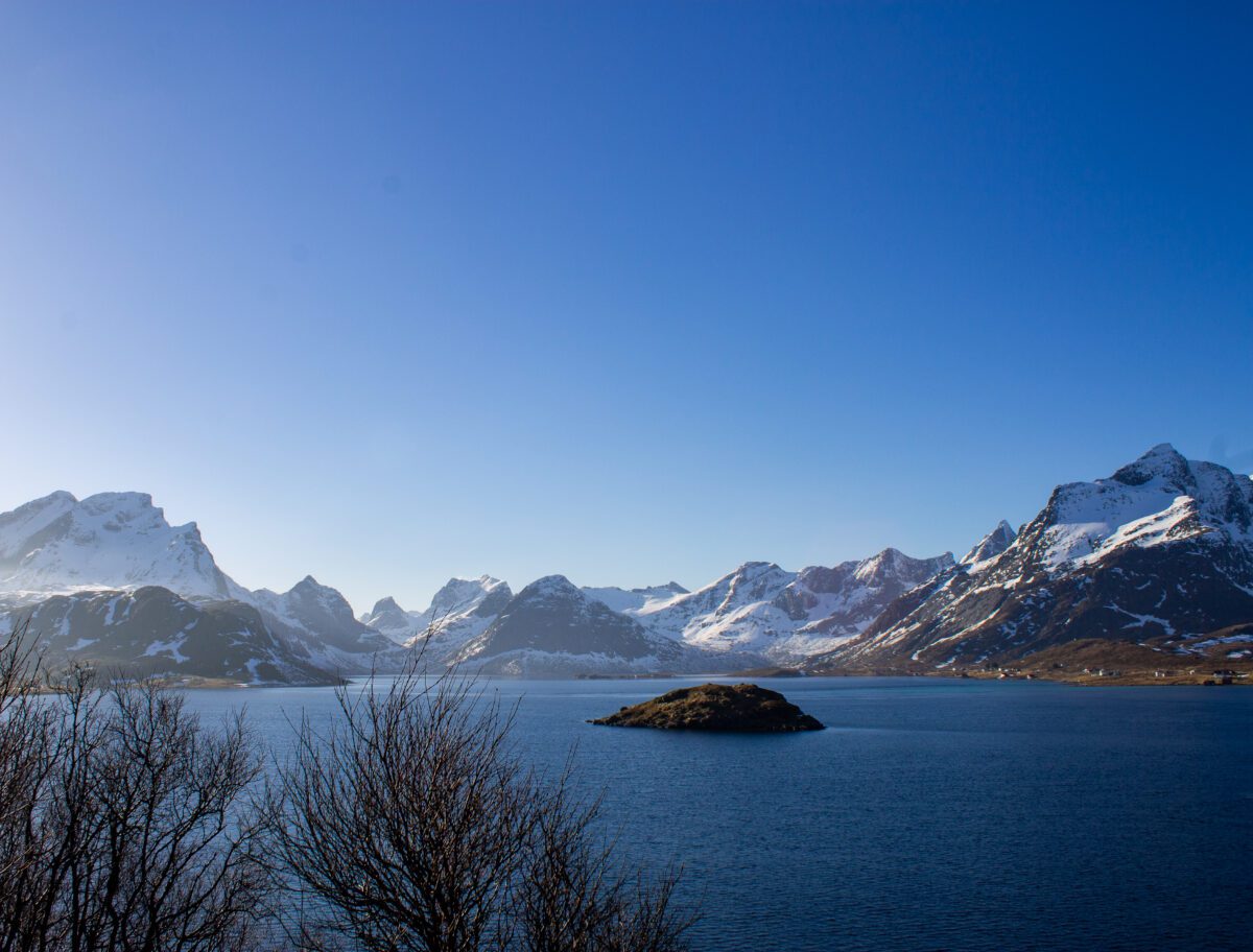 Driving to Hamnøy