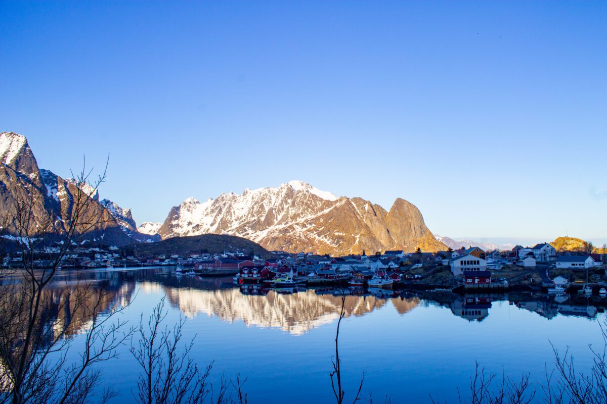 Reine Lofoten Norway Dusk