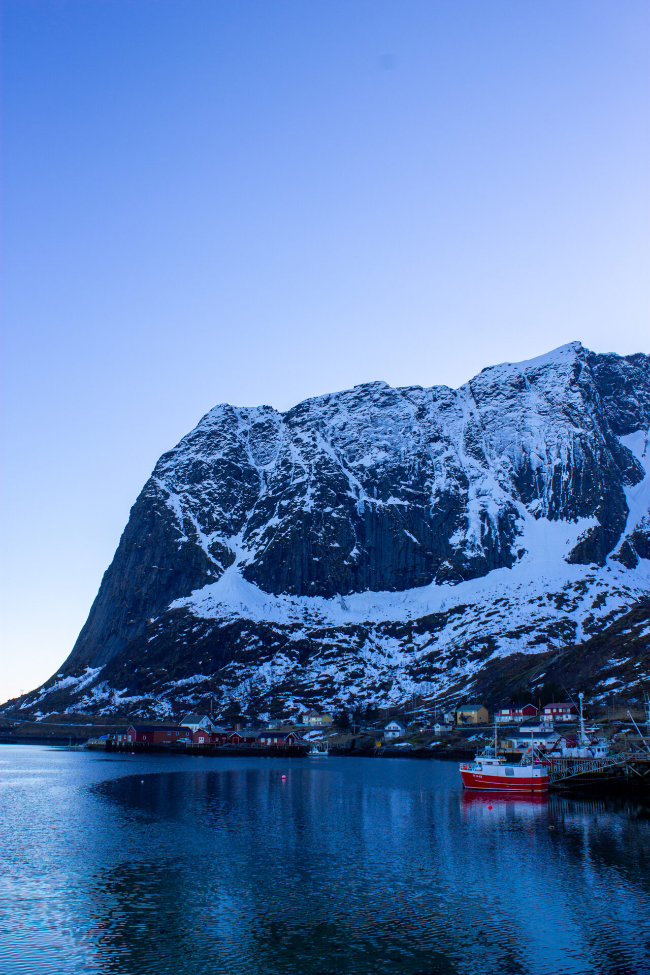 Reine Lofoten Blue Hour
