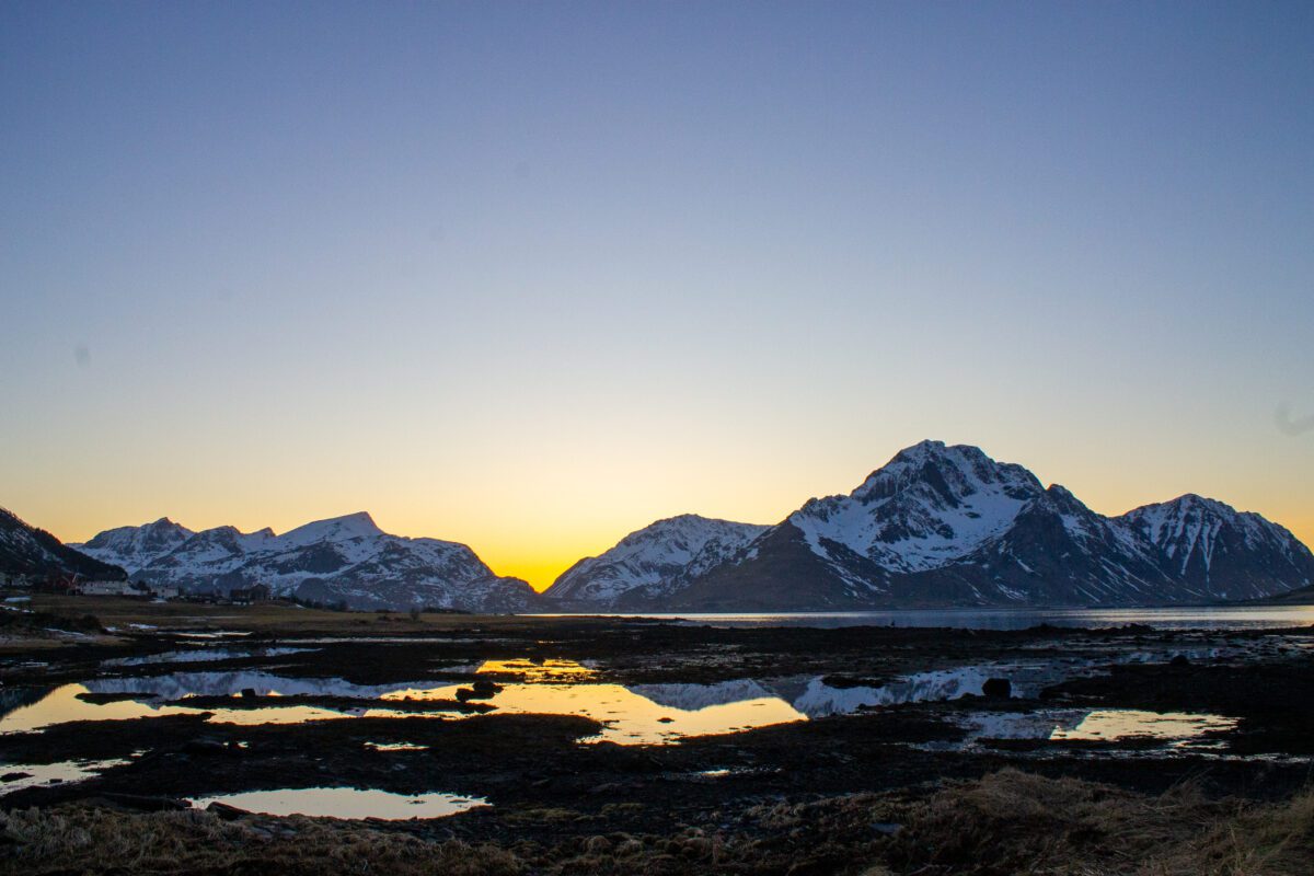 Golden Hour Leknes Norway