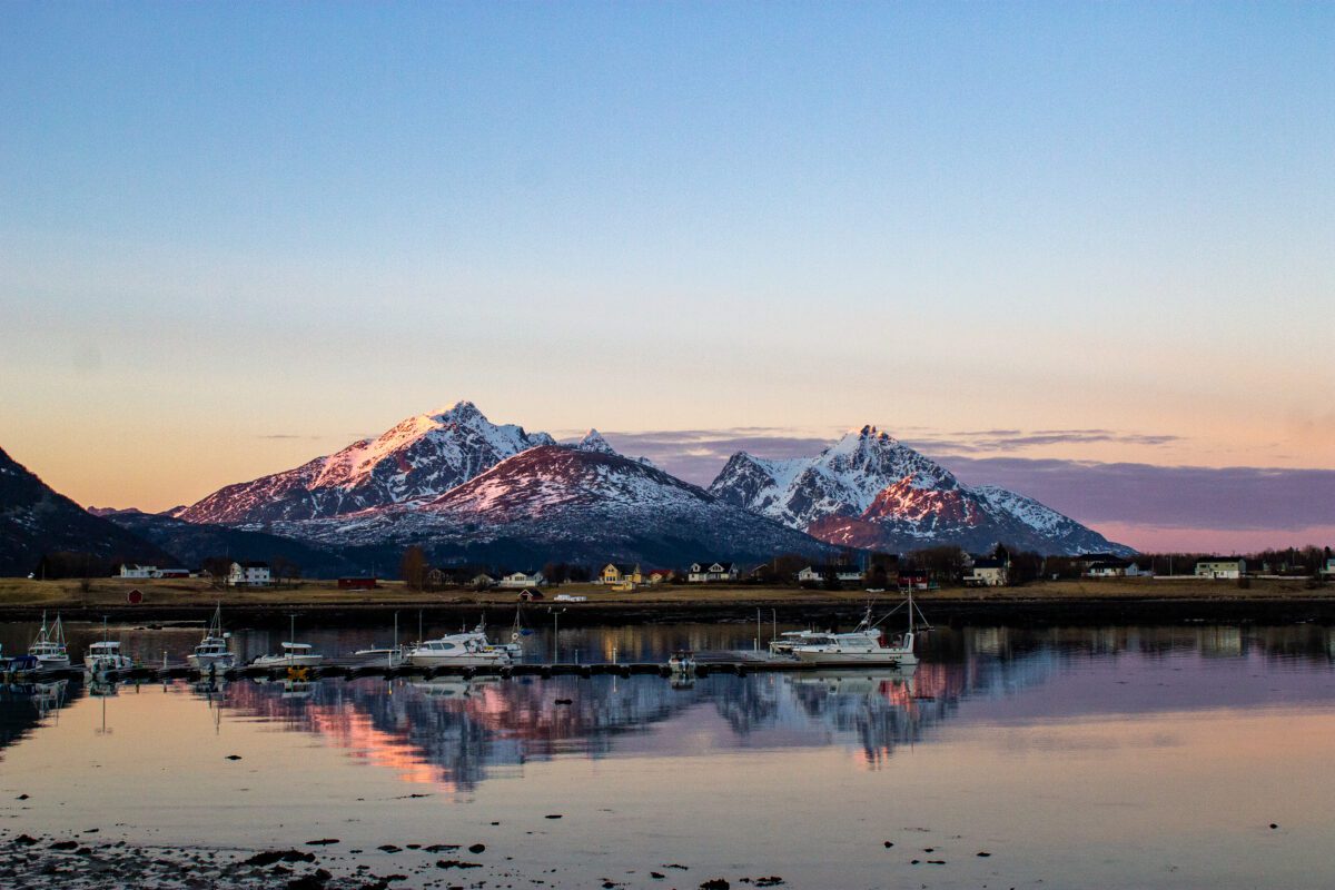 Blue Hour in Lofoten Islands