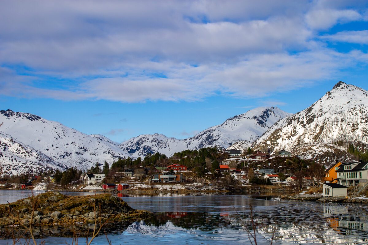 View from Svolvær Bridge