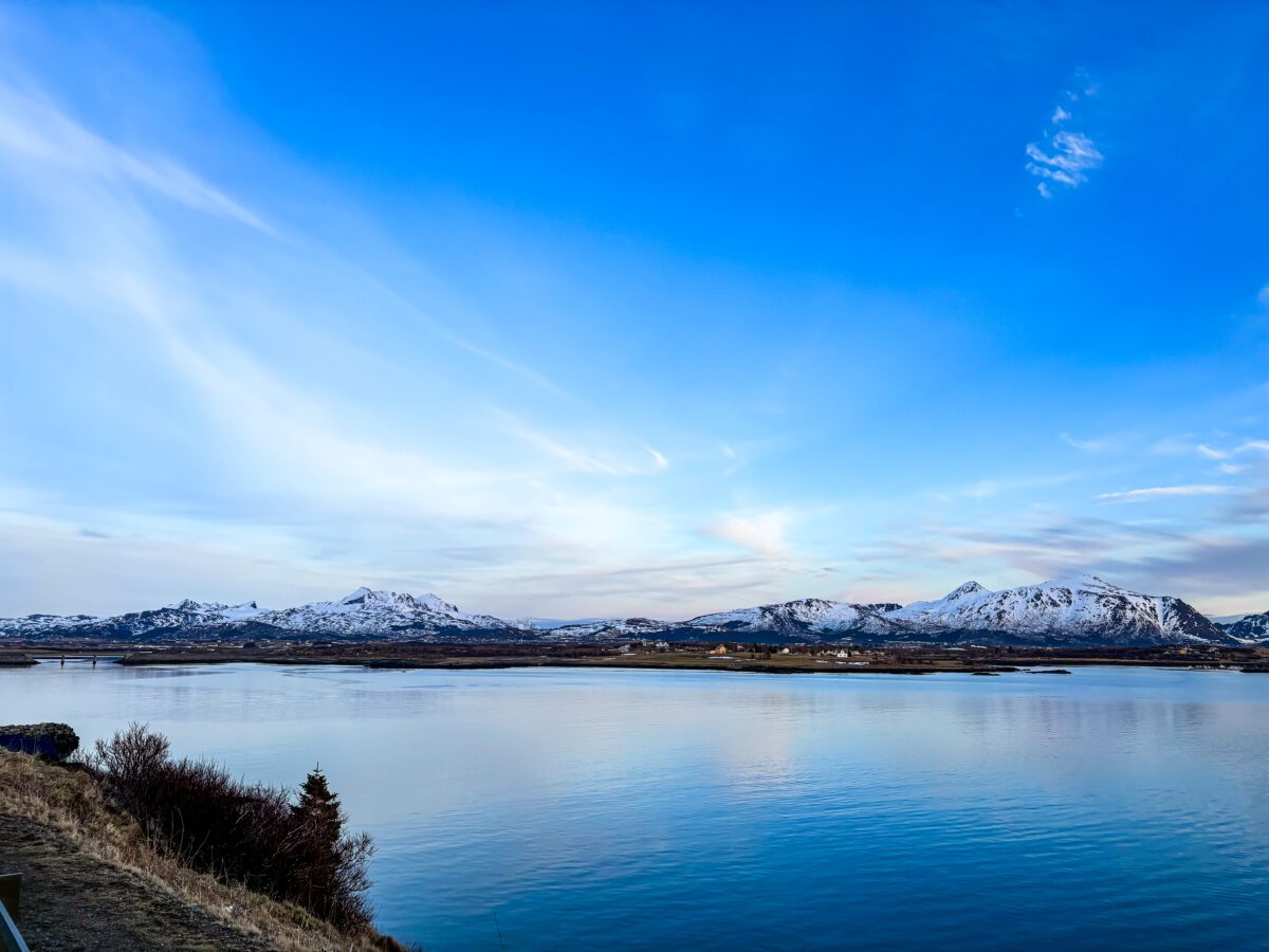 Blue Hour Lofoten Islands