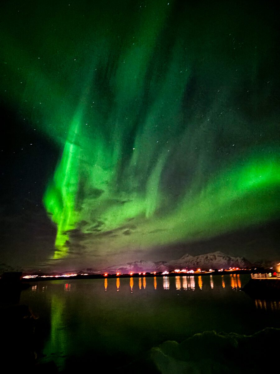 Northern Lights Leknes Norway