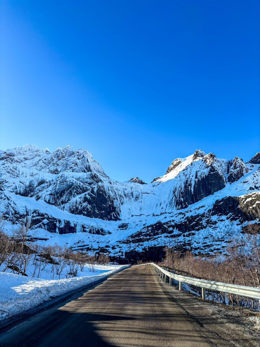 Road to Nusfjord Lofoten
