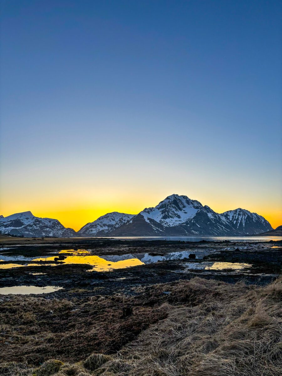 Sunset Lofoten Islands