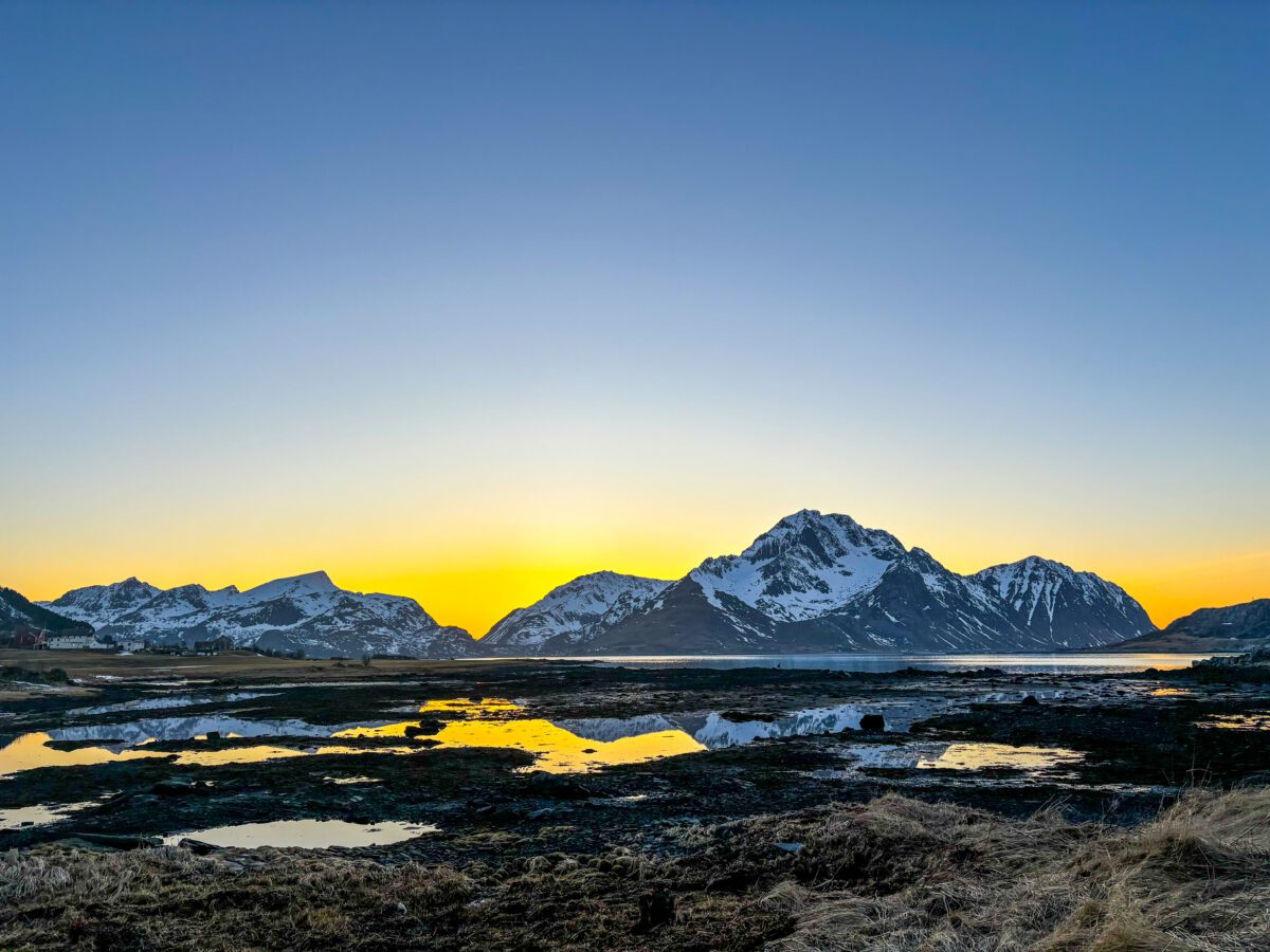 Sunset Lofoten Islands
