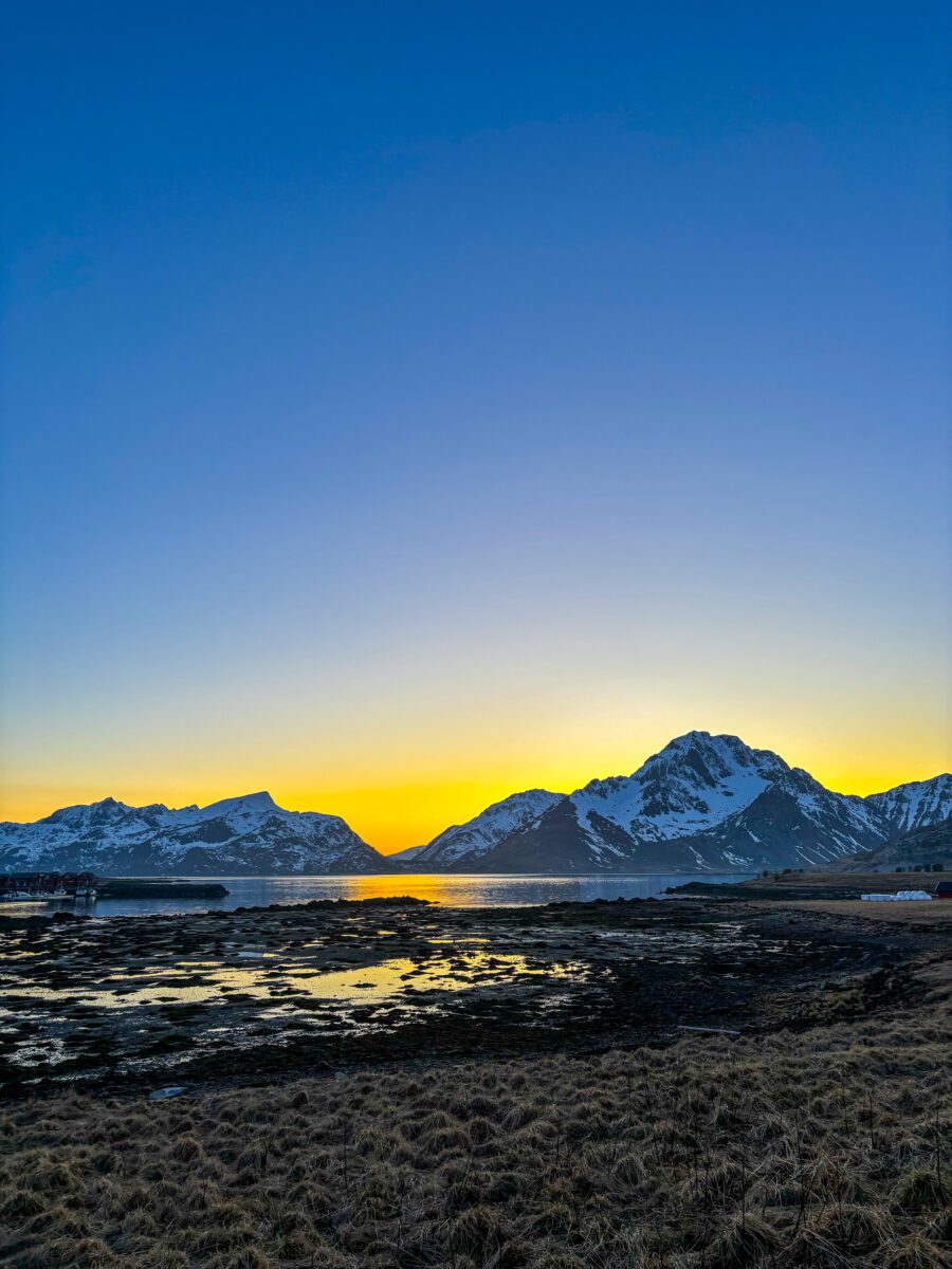 Sunset in Lofoten