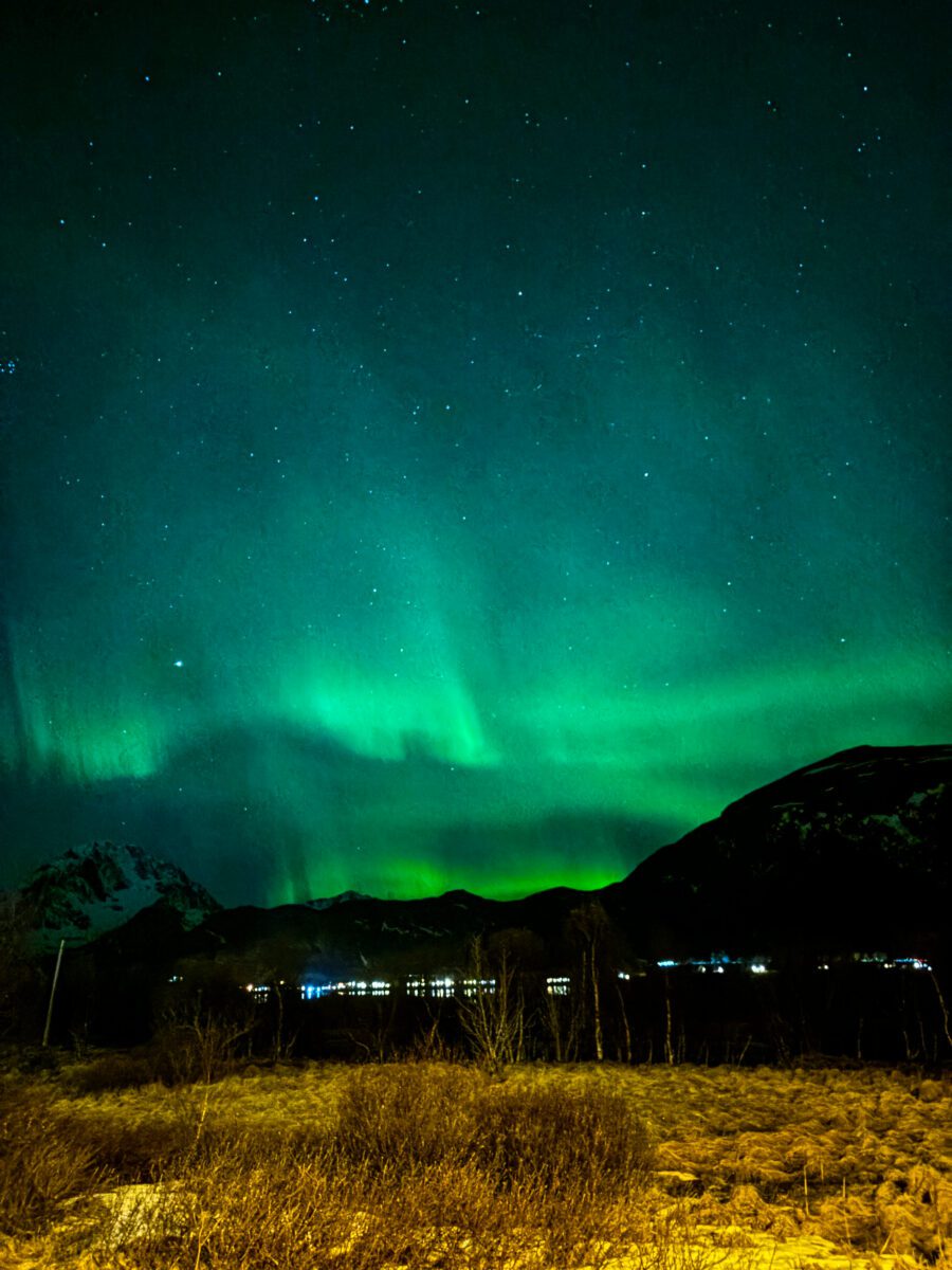 Leknes Norway Northern Lights