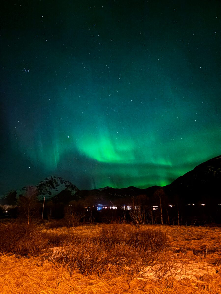 Leknes Norway Northern Lights