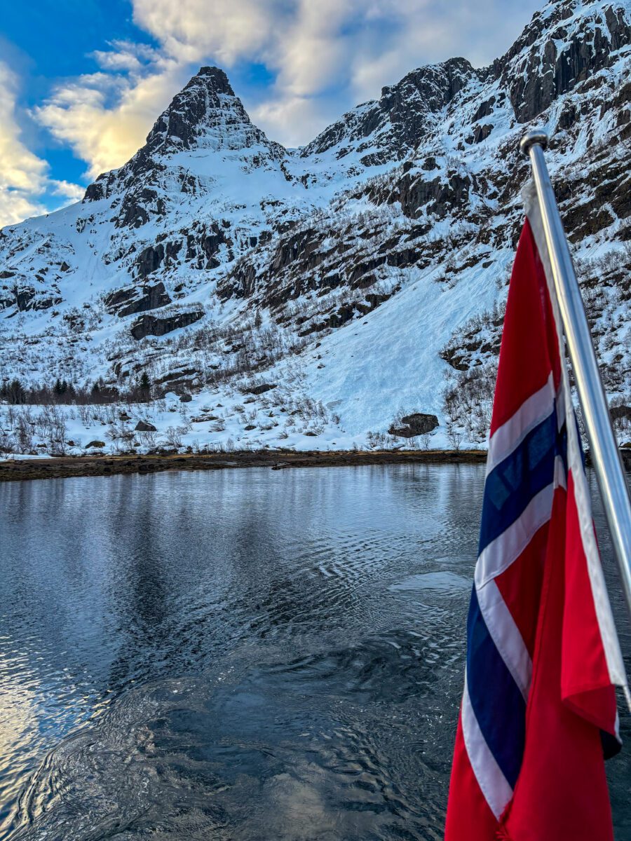 Trollfjord from Boat