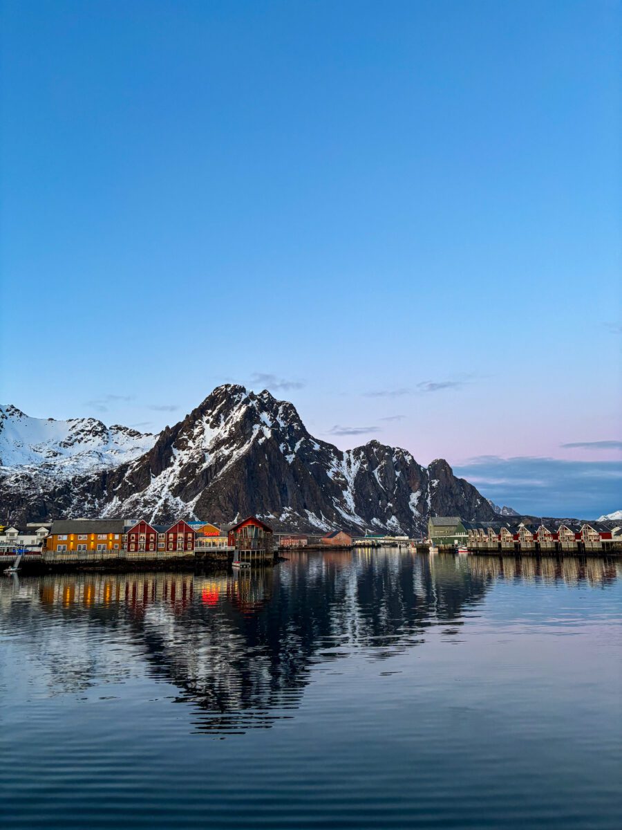 Svolvær Norway reflections
