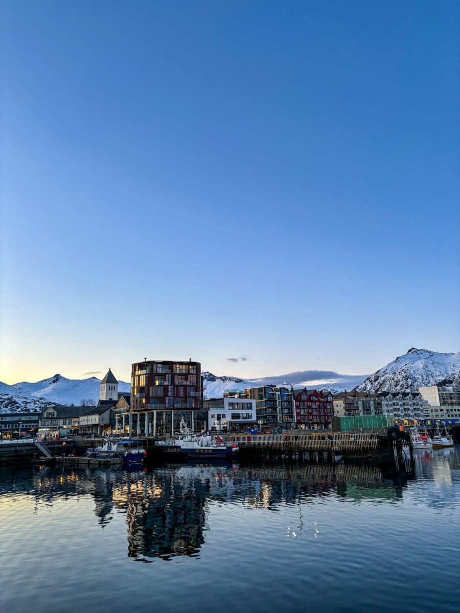 Svolvær Norway Blue Hour
