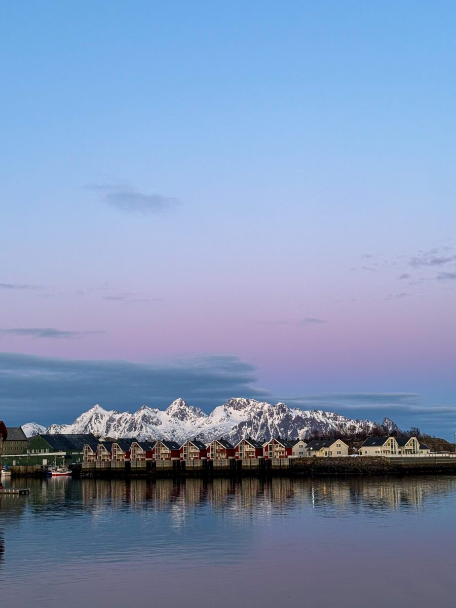 Svolvær Norway Blue Hour