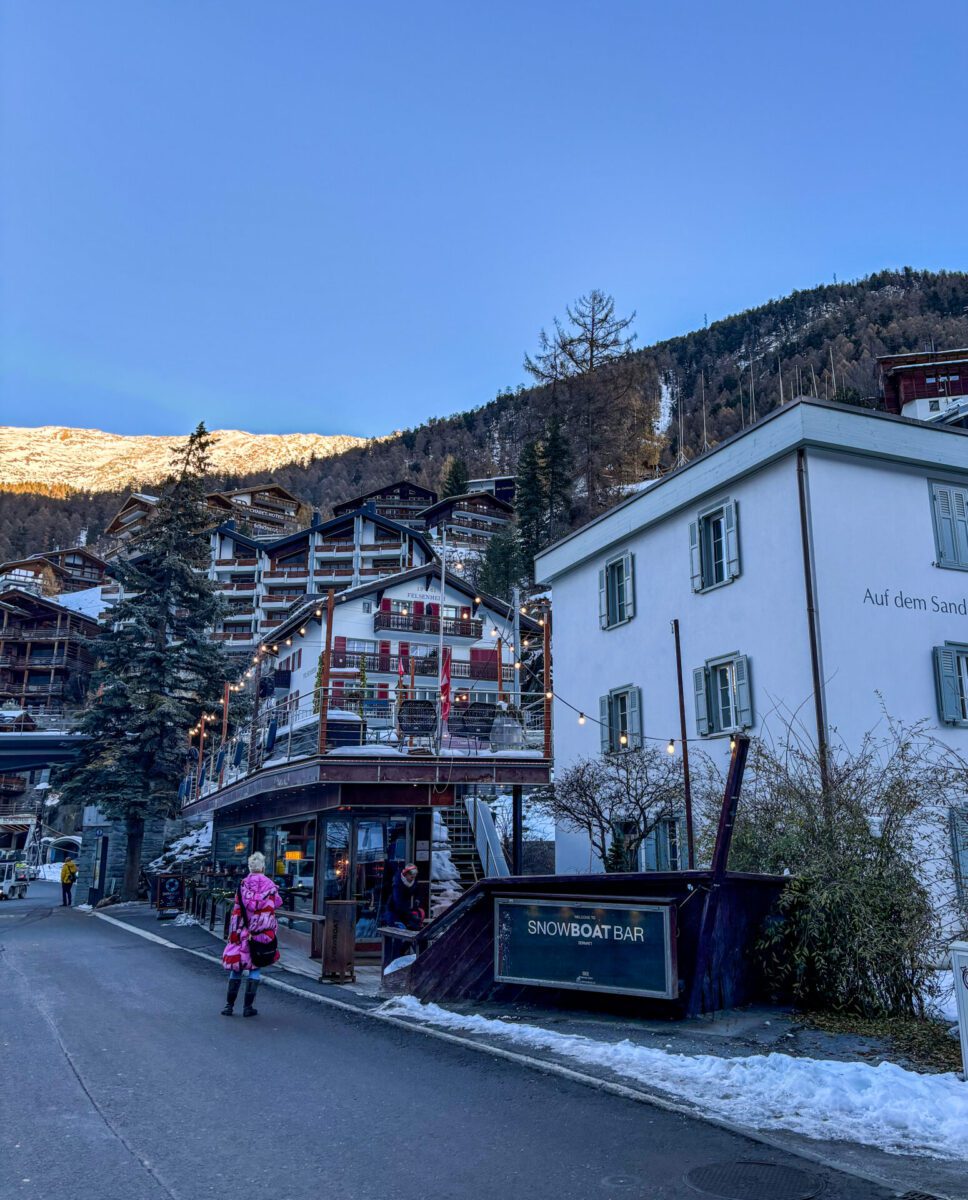 Snowboat Zermatt
