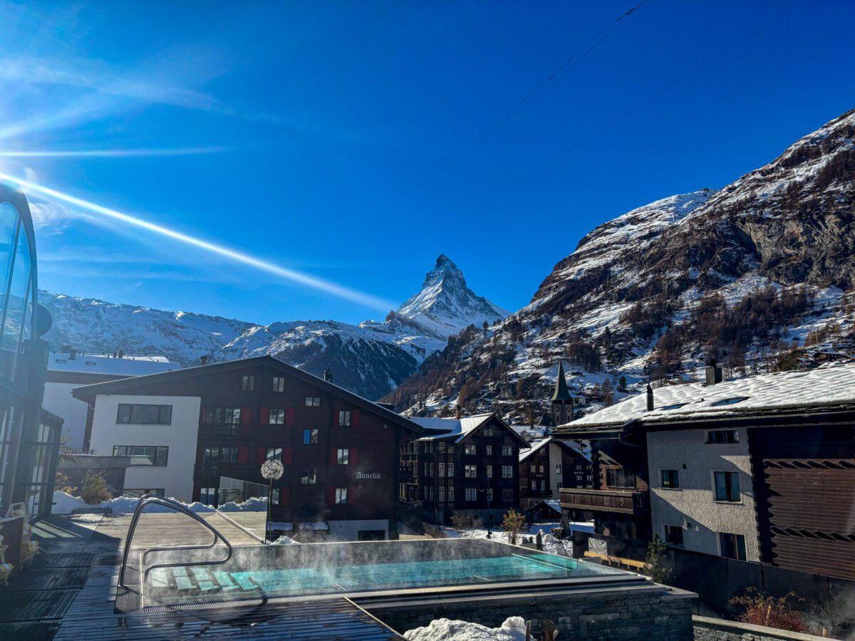 Beausite Hotel Pool Zermatt