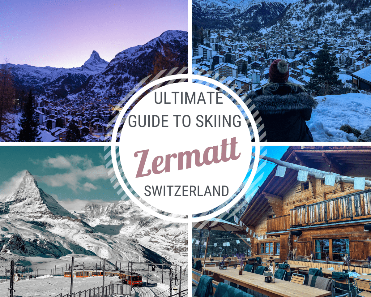 skiing in zermatt