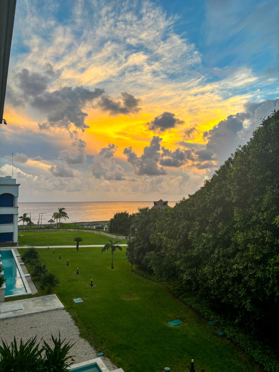 Hard Rock Riviera Maya Sunset
