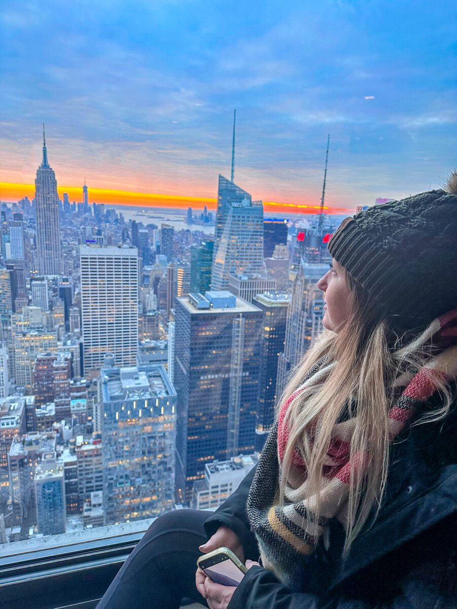 View from Top of the Rock NYC