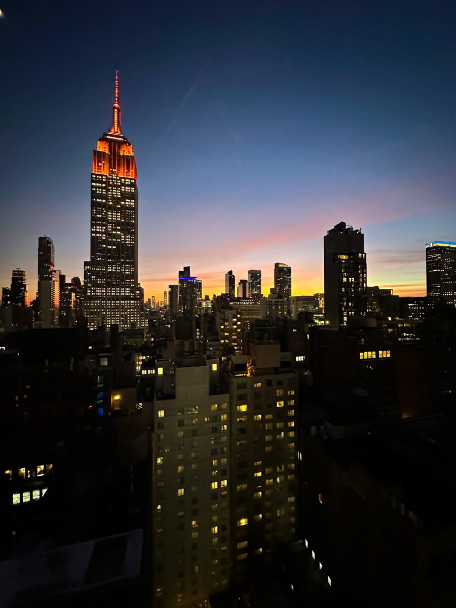 New York Skyline at NIght