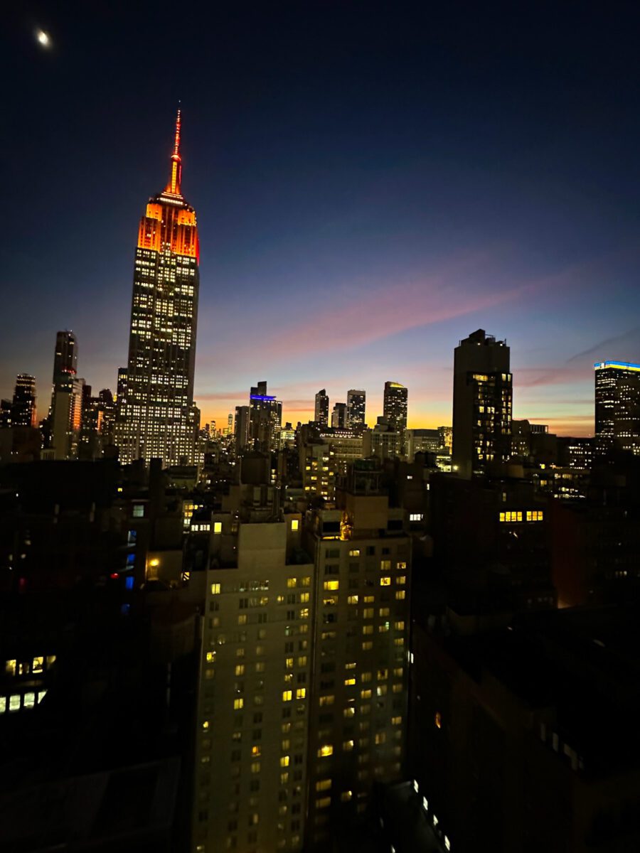 New York Skyline at NIght