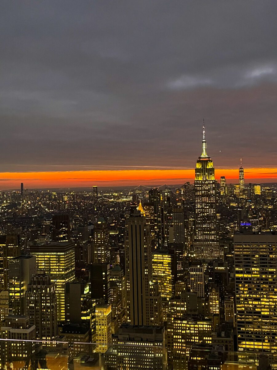 NYC Skyline Night