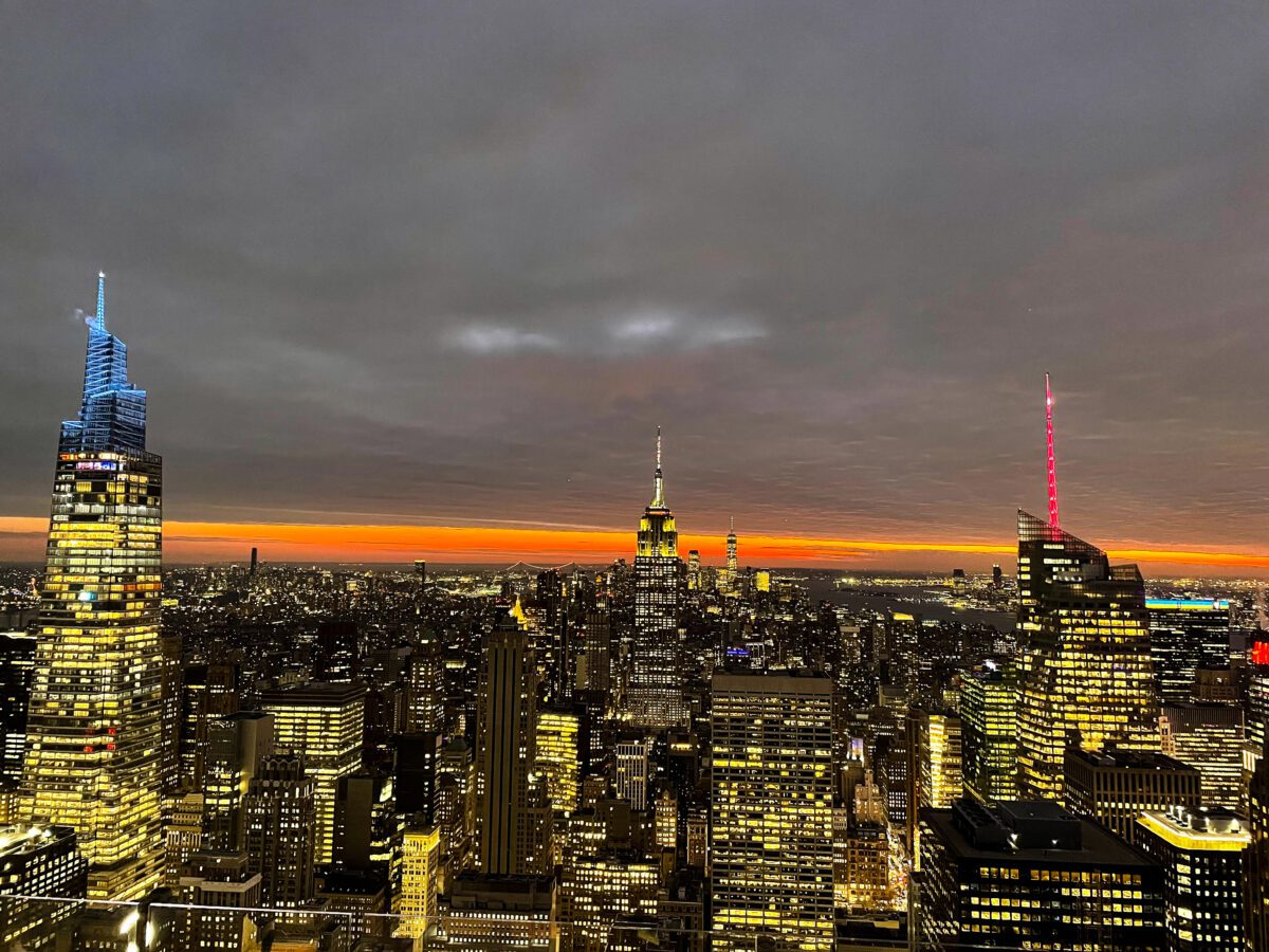 Night in NYC from Top of the Rock