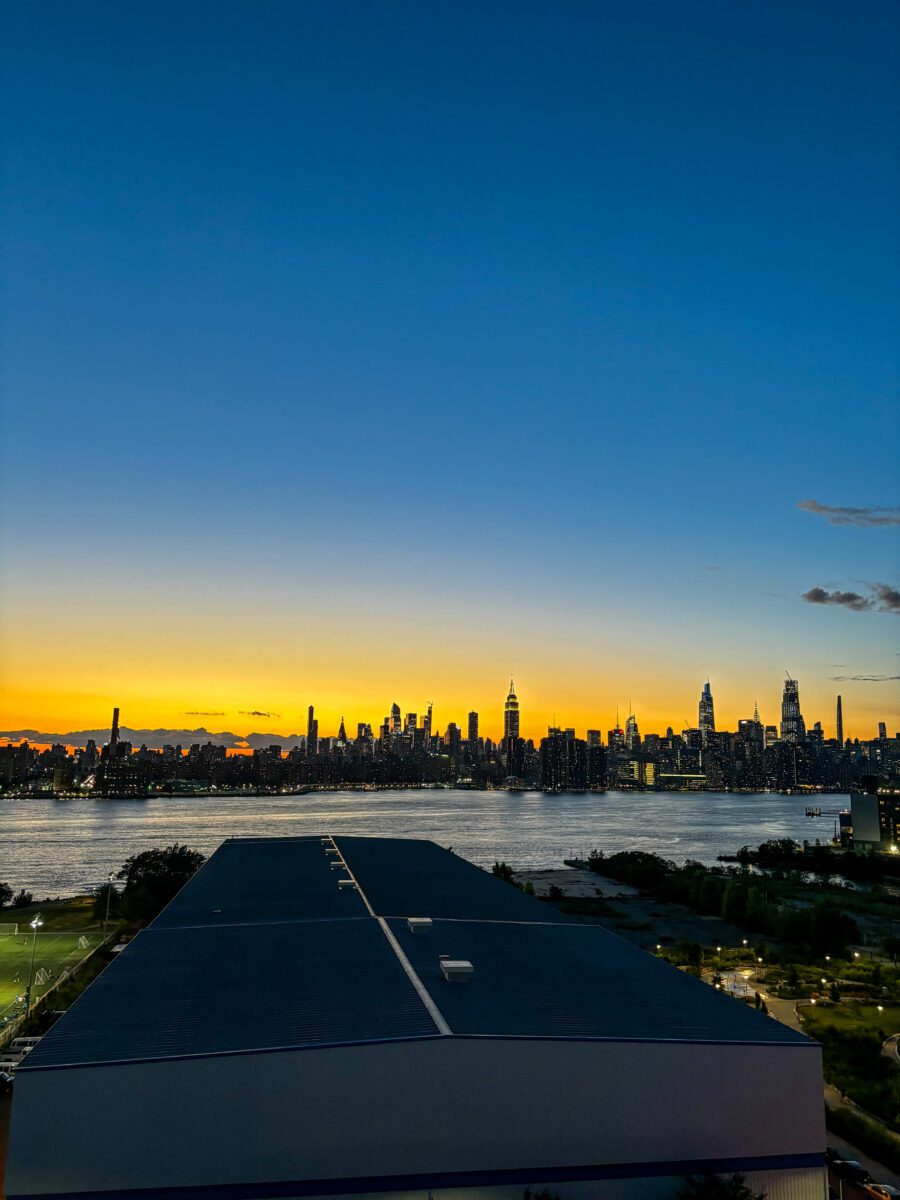 Sunset from WIlliamsburg Brooklyn