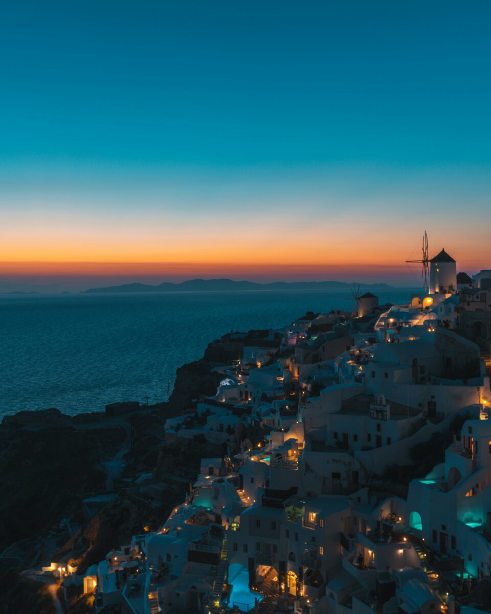 Sunset in Oia