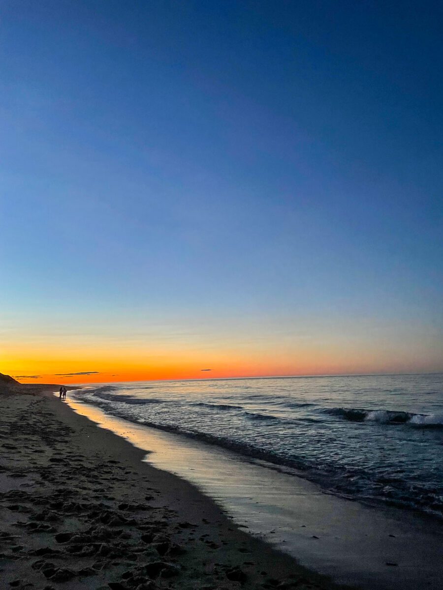 Cahoon Hollow Beach Sunset