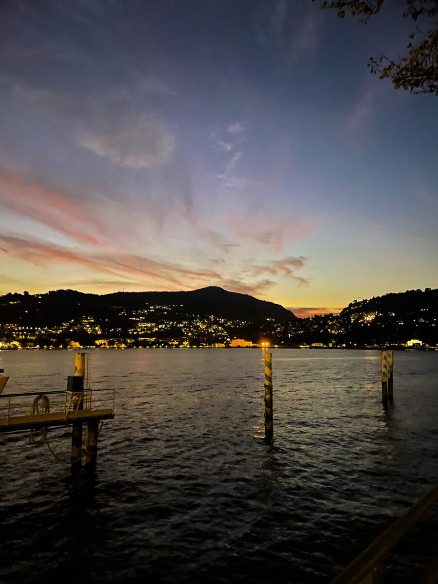 Como Italy Sunset