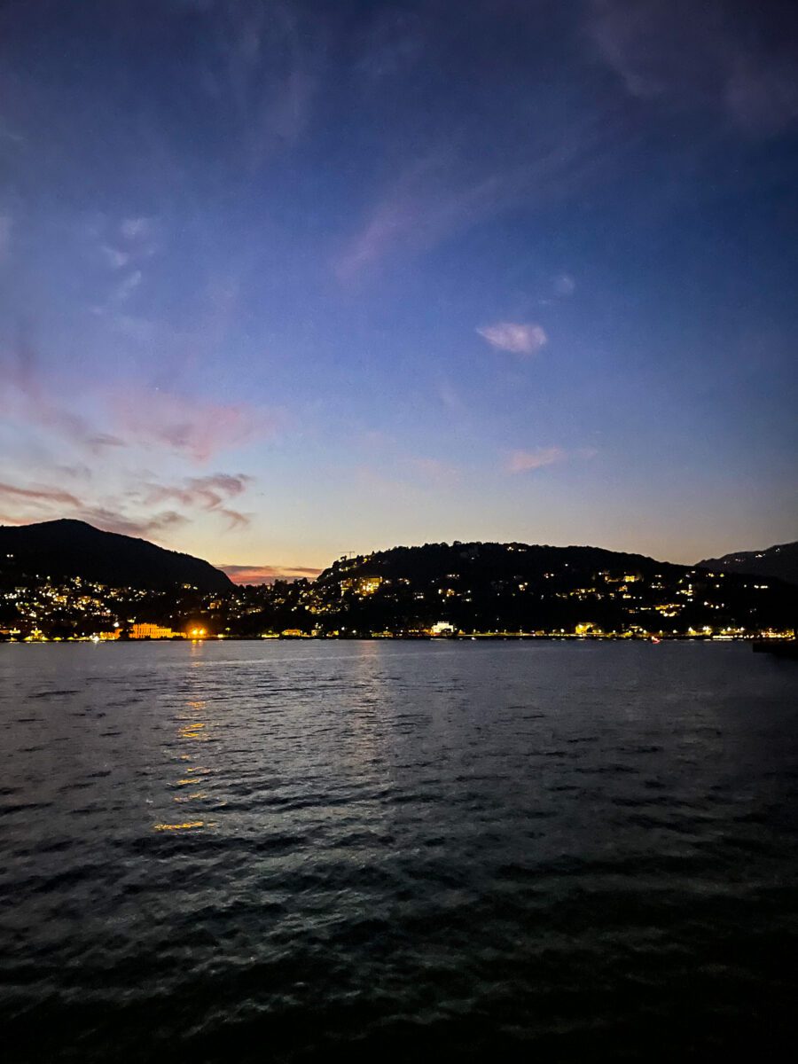 Como Italy Dusk