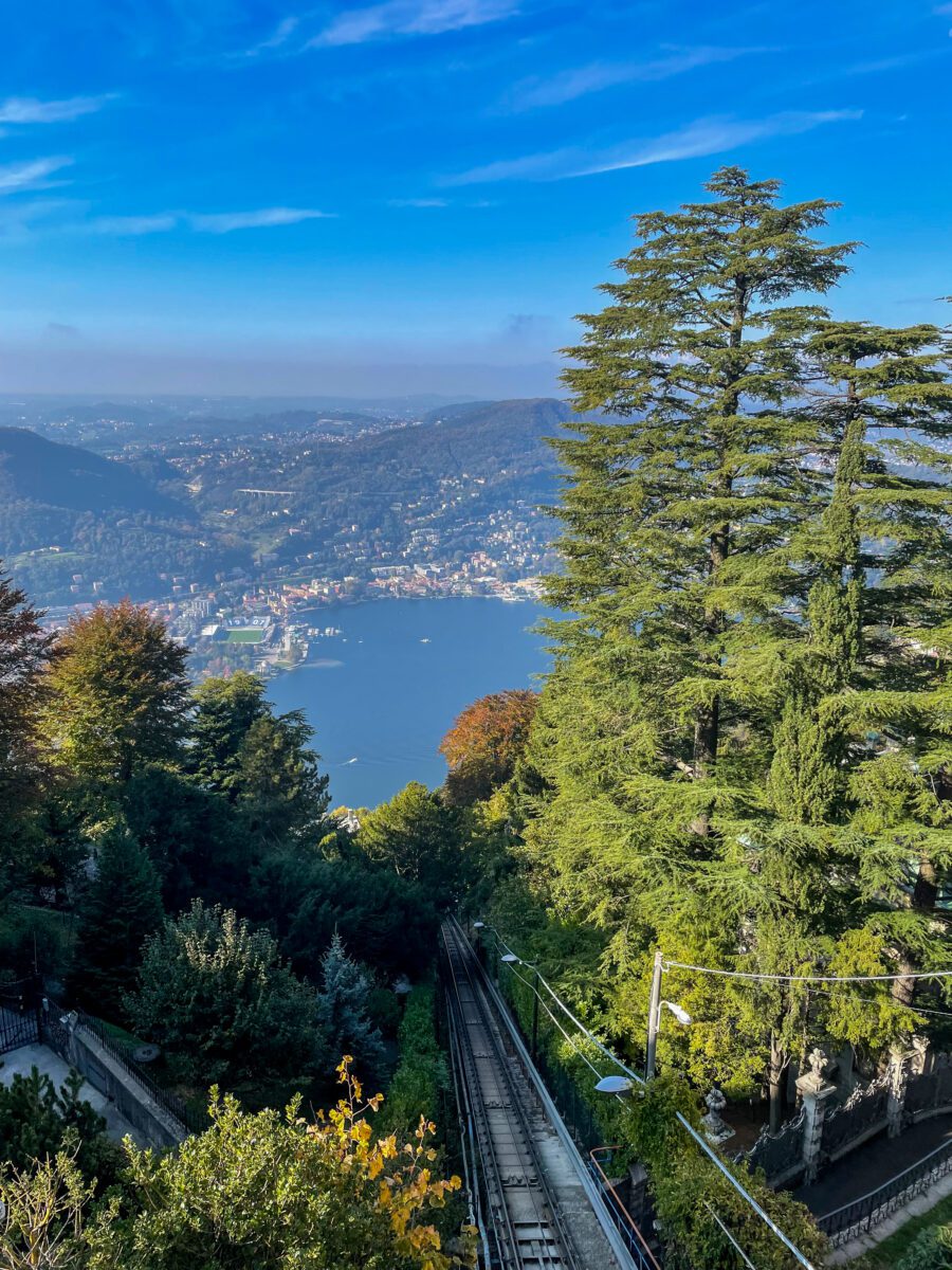 View from Como Funicular