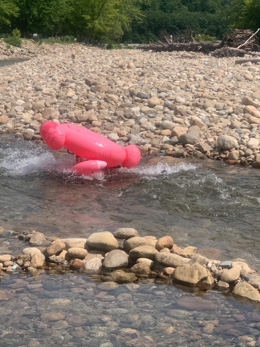 Tubing in the Saco River