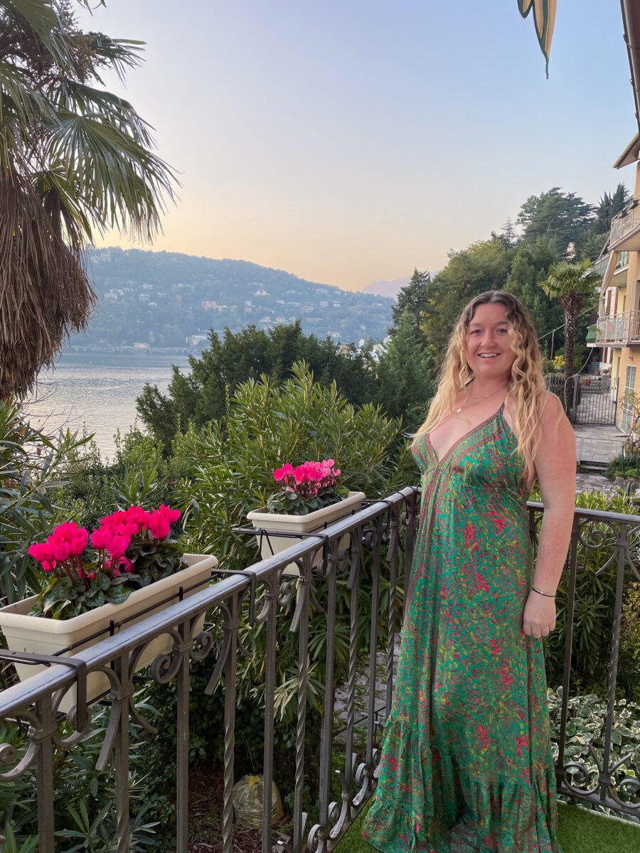 Sunset in Como, Italy