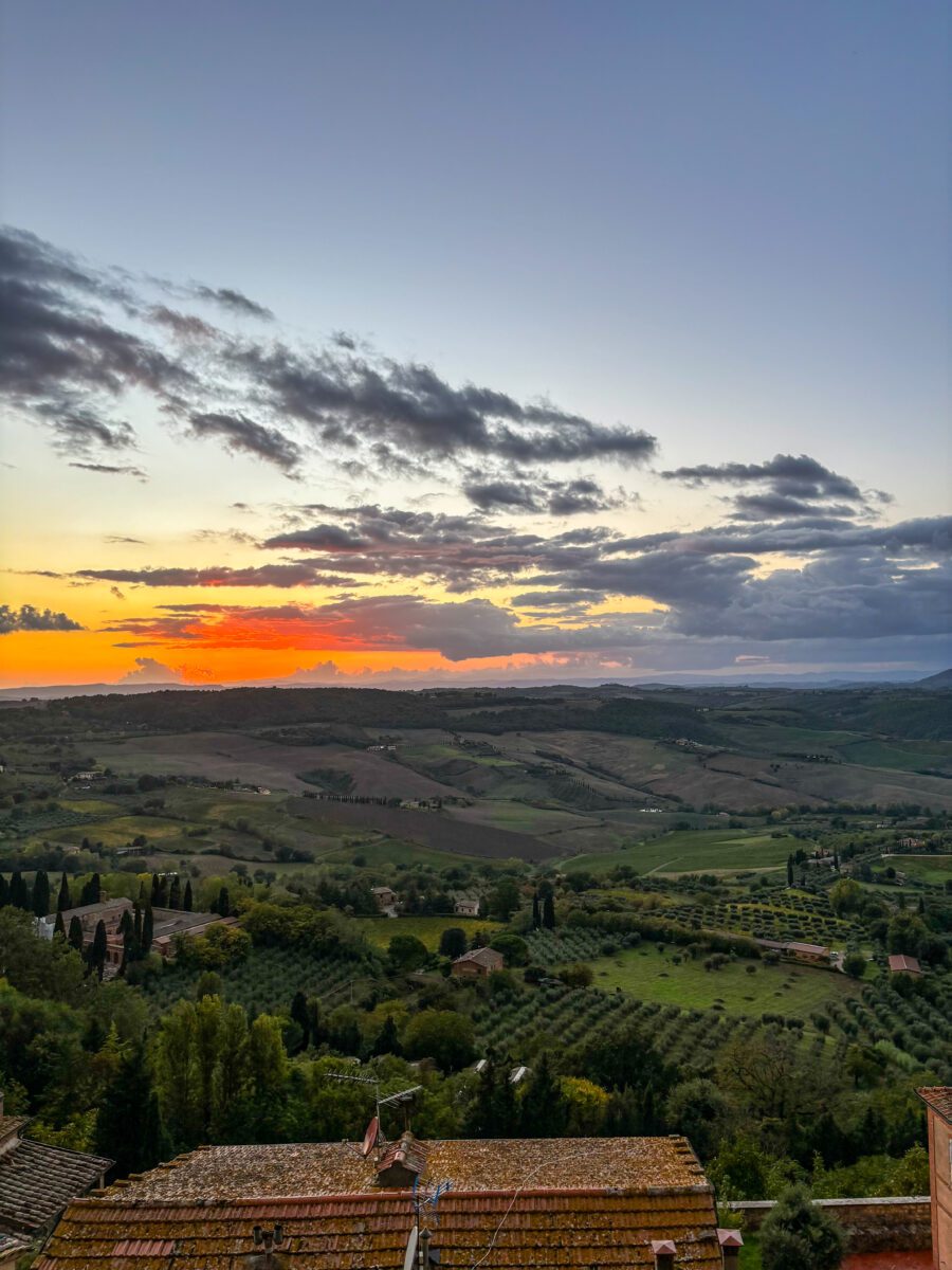 Montepulciano, Tuscany Sunset