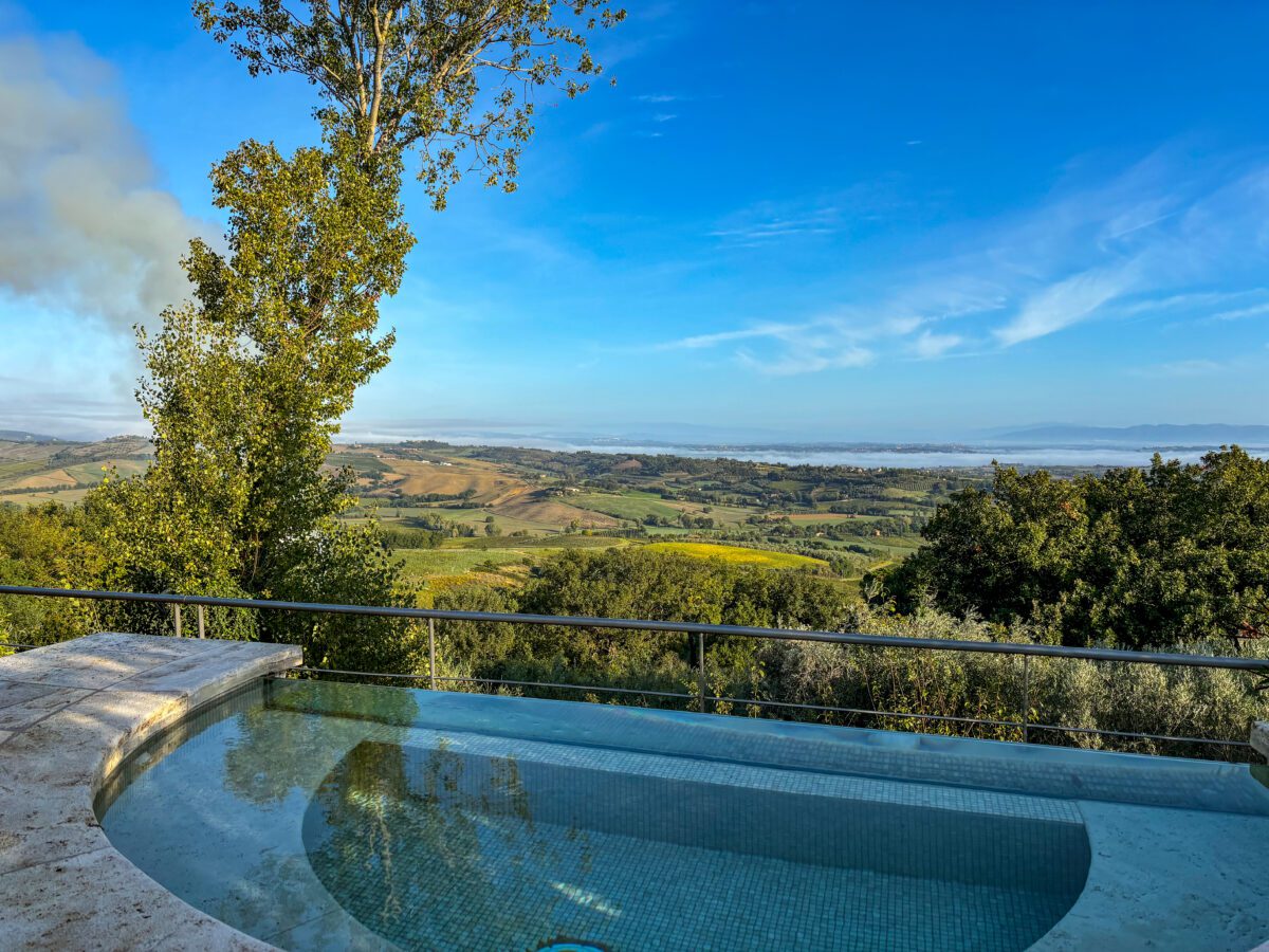 Villa Cicolina Montepulciano Hot Tub