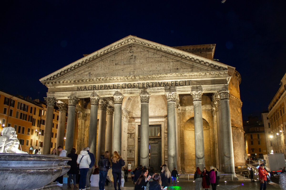 Pantheon at NIght