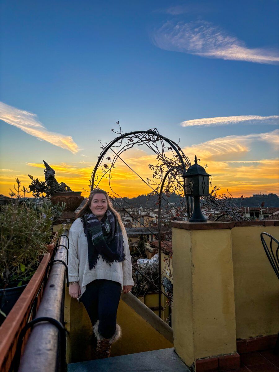 Hotel La Scaletta al Ponte Vecchio Florence Rooftop